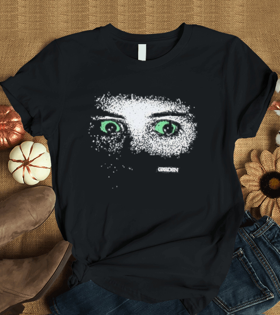 Garden Green Eyes in Shadows No Feet T-Shirt