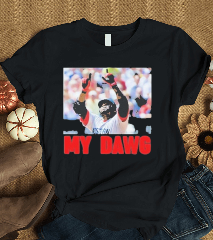 Big Papi My Dawg Boston Sports Baseball My Dawg T-Shirt