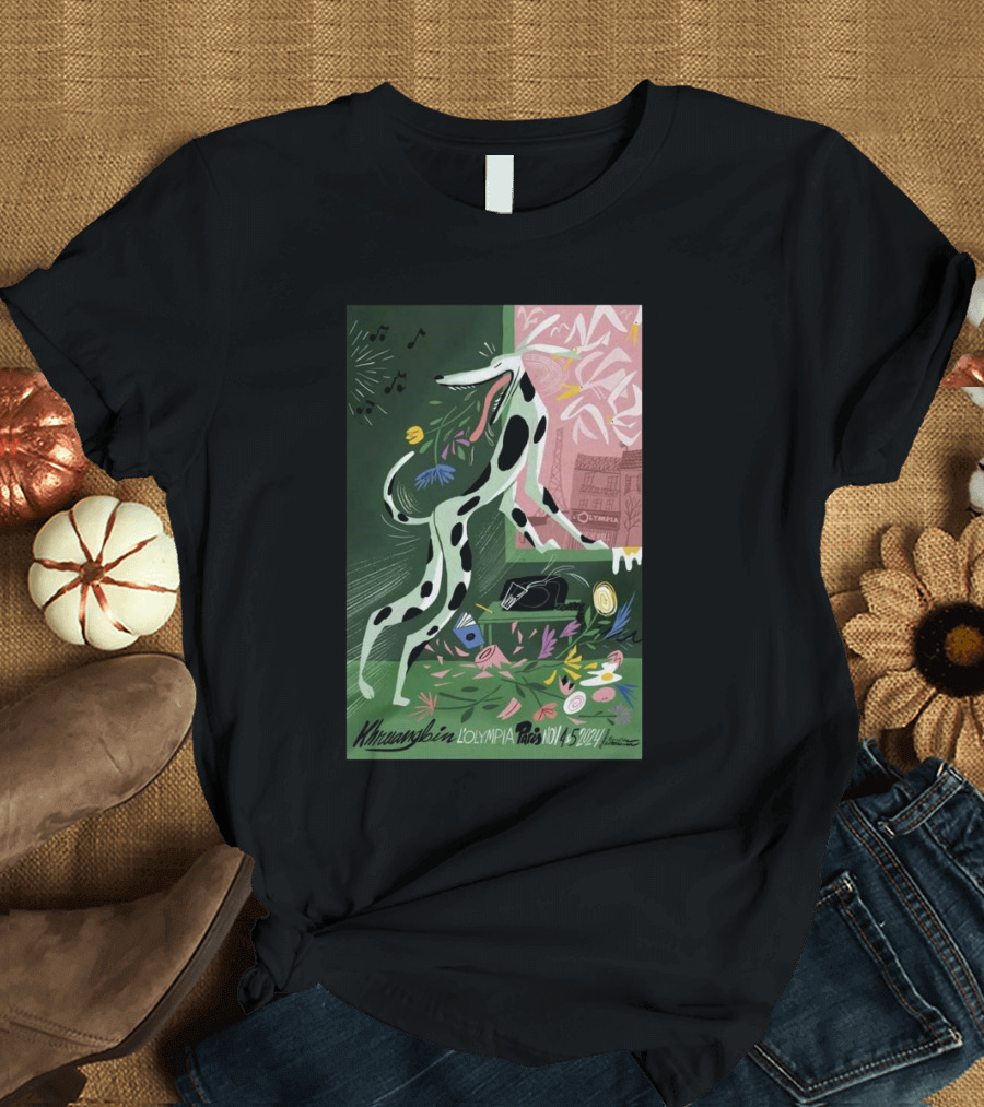 Khruangbin L’Olympia Paris Oct 4-5 2024 Show T-Shirt