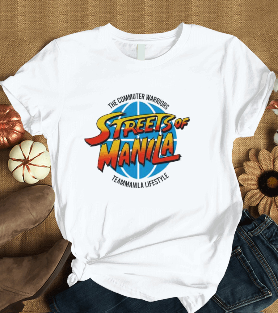 The Commuter Warriors Streets of Manila TeamManila Lifestyle T-Shirt