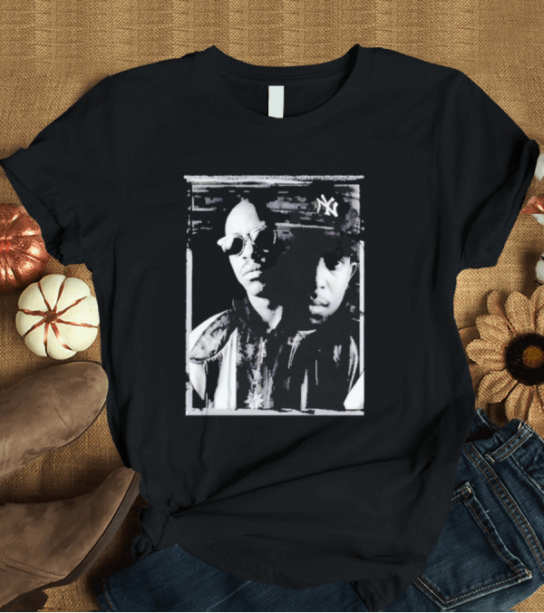 T-Shirt: OOTBY Fifth Anniversary Gang Starr Iconic Duo Masked Faces T-Shirt OOTBY Fifth Anniversary Gang Starr Iconic Duo Masked Faces T-Shirt
