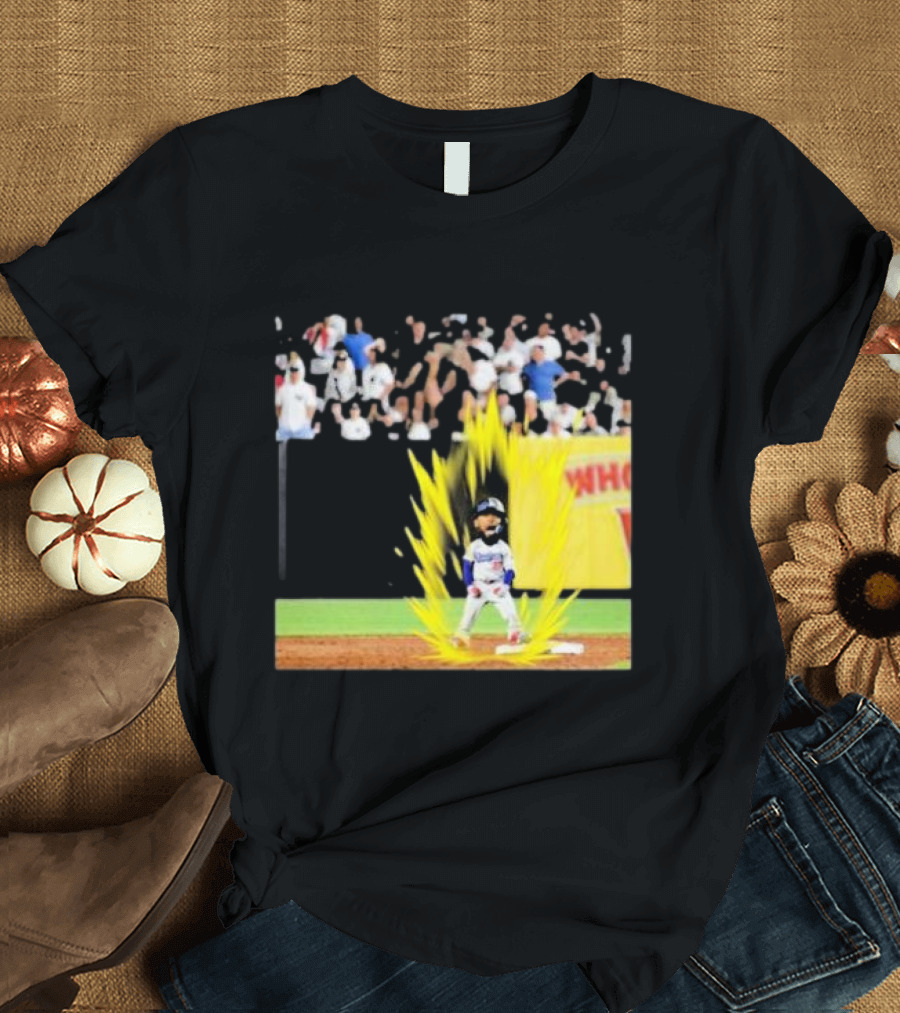 Doyers Dave Teoscar Walks It Off Super Saiyan Baseball Moment T-Shirt