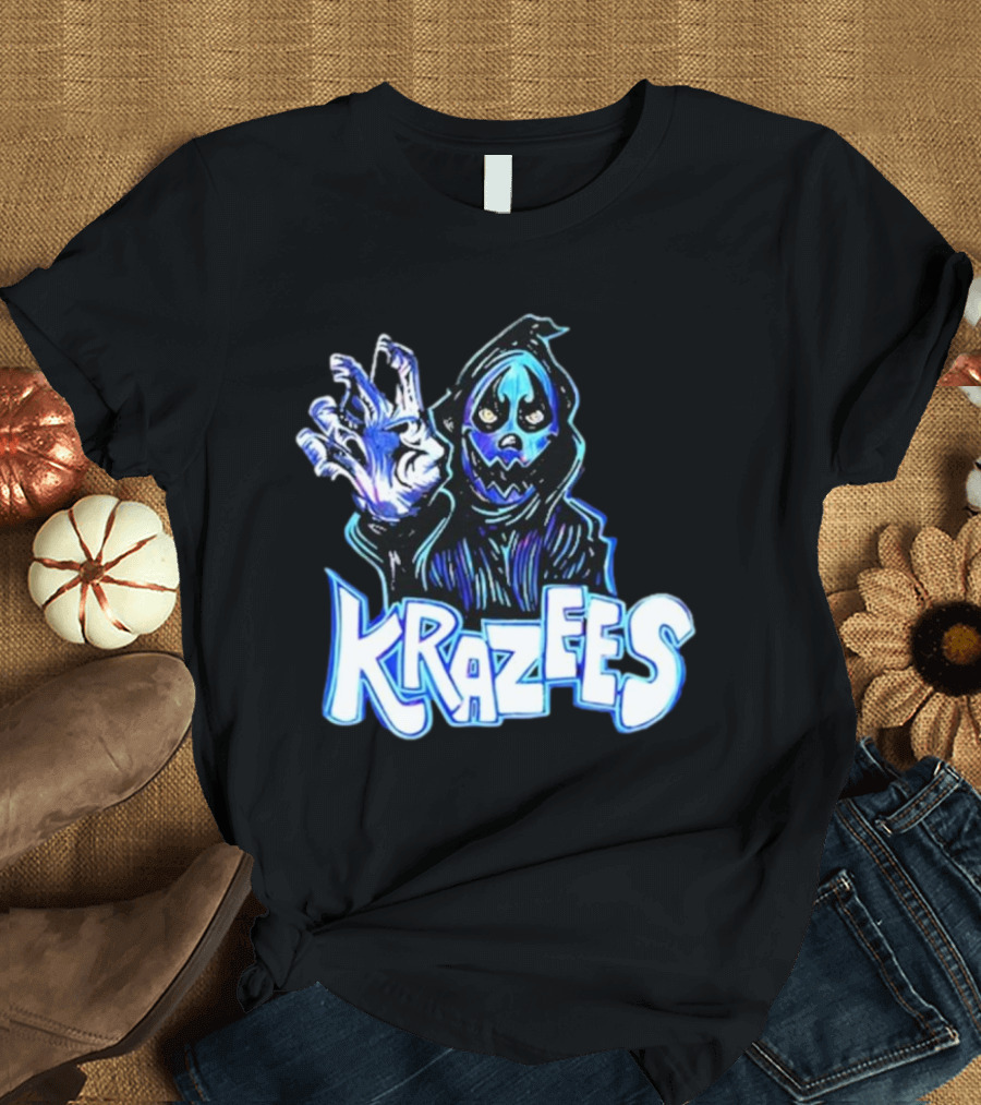 Krazees Grim Reaper Stare Krazees HOK Sent Here To Take You T-Shirt