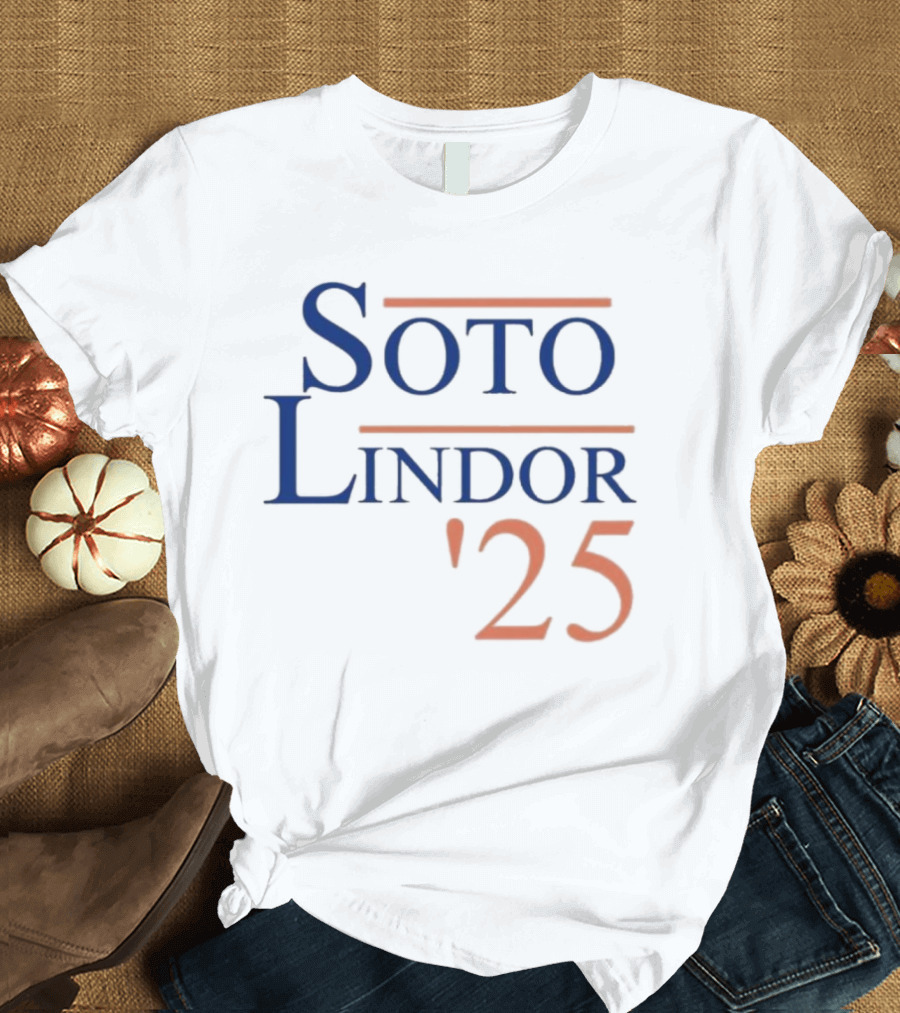 Soto Lindor ’25 Yankees Juan Soto And Francisco Lindor T-Shirt