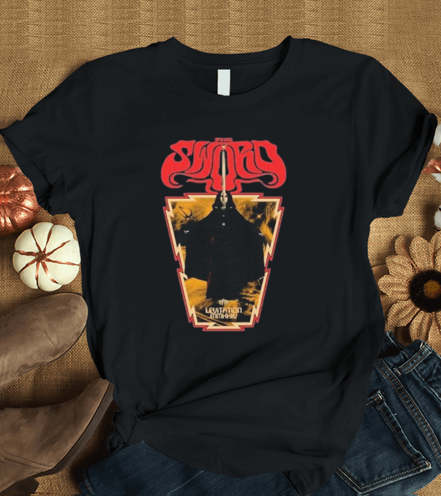 The Sword Levitating VVitch Psychedelic Occult Art Classic T-Shirt