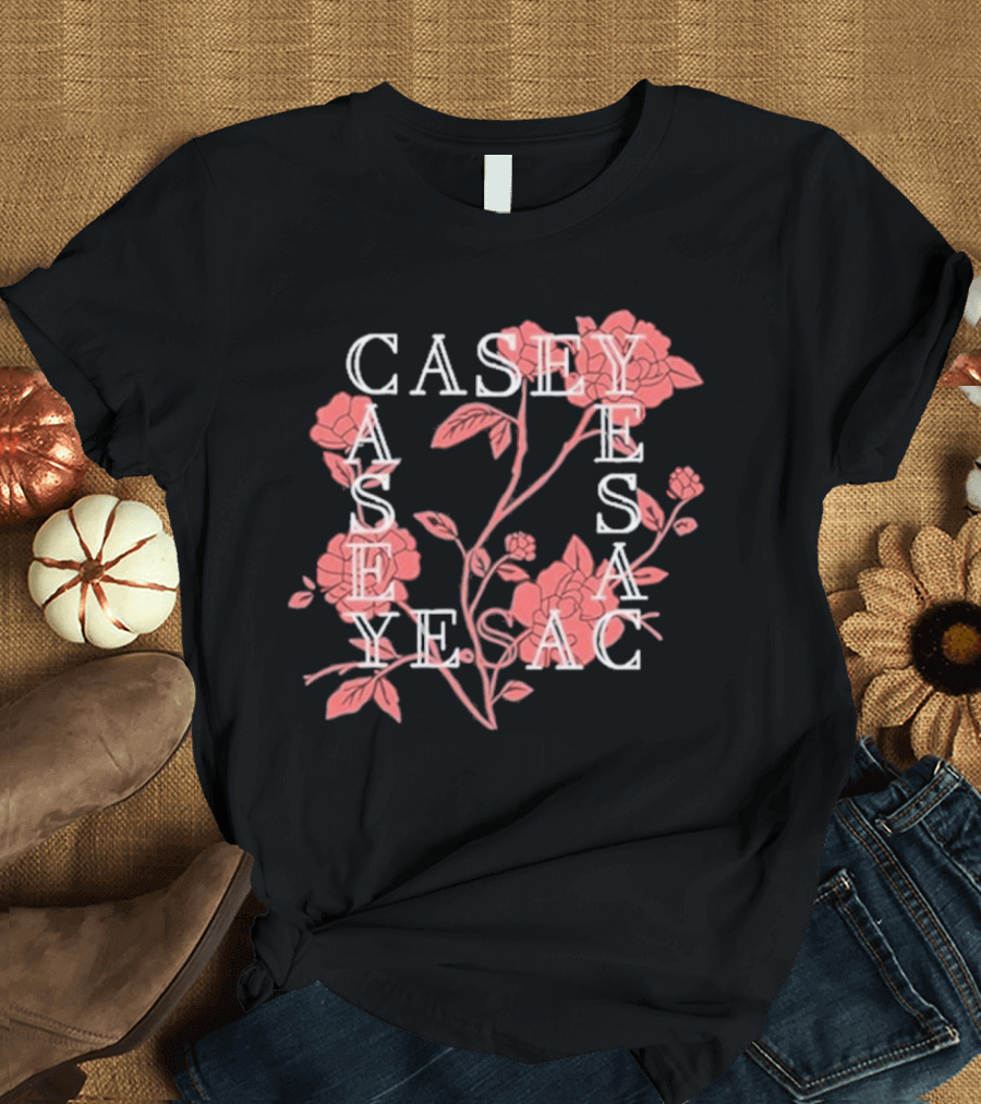 Casey The Band Where I Go When I Am Sleeping Floral Roses T-Shirt