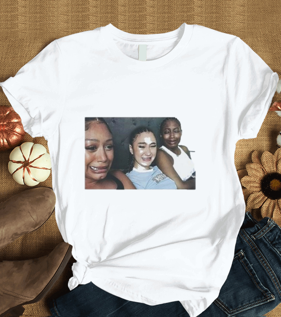 I’m Just A Girl Flo Funny Crying Friends Meme T-Shirt