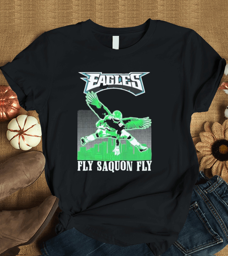 Eagles Fly Saquon Fly T-Shirt