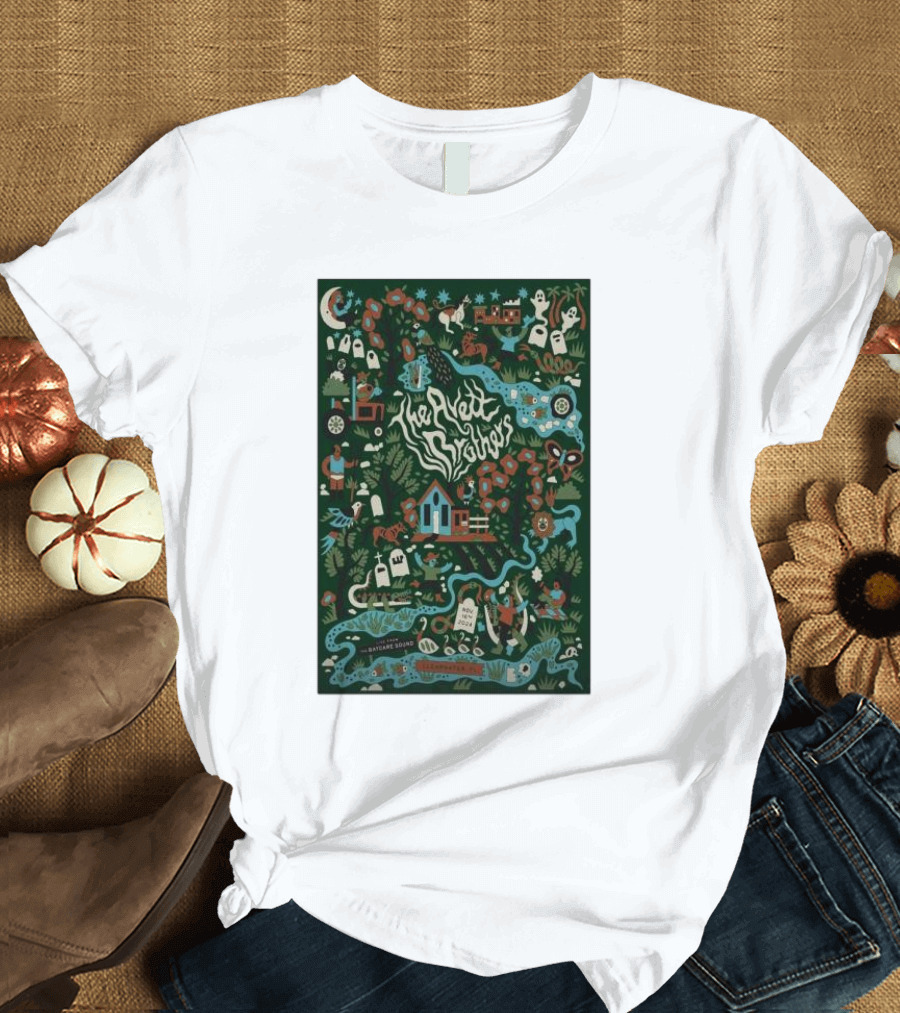 The Avett Brothers BayCare Sound Clearwater FL November 16 T-Shirt