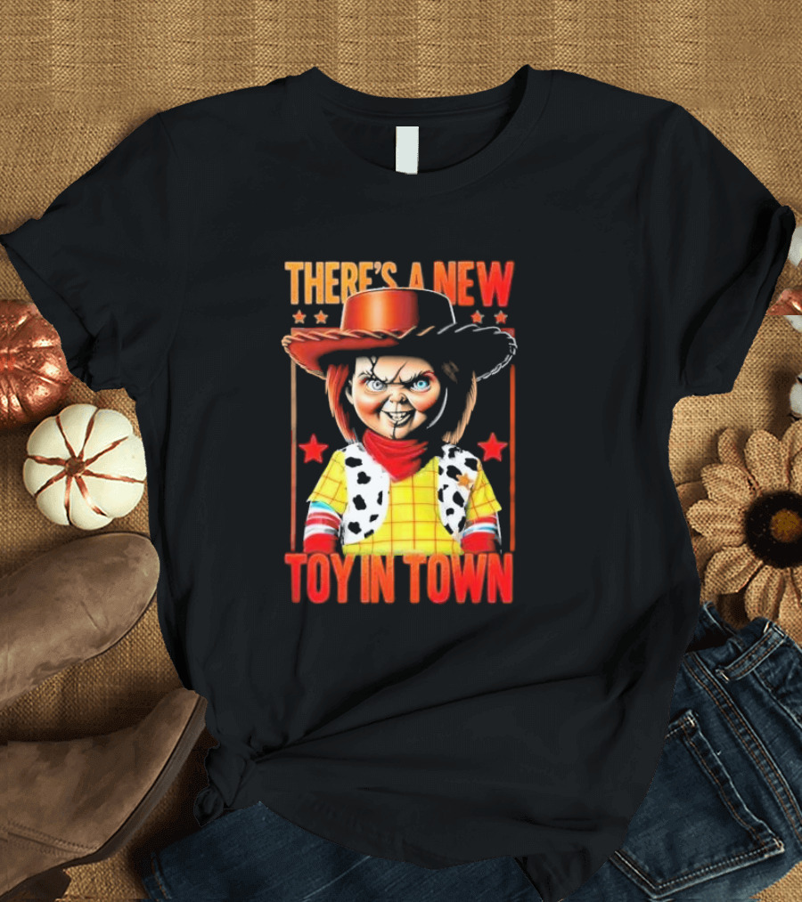 There's a New Toy in Town Chucky Playtime Turns Terrifying T-Shirt