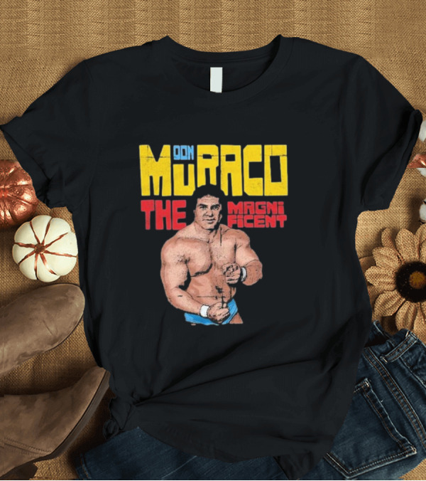 T-Shirt: Don Muraco The Magnificent Wrestler Retro T-Shirt Don Muraco The Magnificent Wrestler Retro T-Shirt