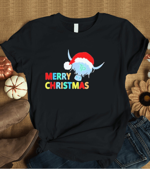 T-Shirt: Merry Christmas TP Tom Pemberton Farm Life Christmas T-Shirt Merry Christmas TP Tom Pemberton Farm Life Christmas T-Shirt