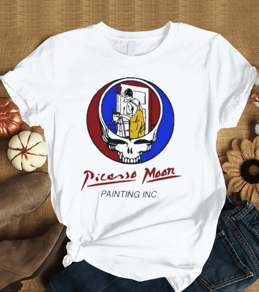 Dead And Company Picasso Moon Painting Inc T-Shirt