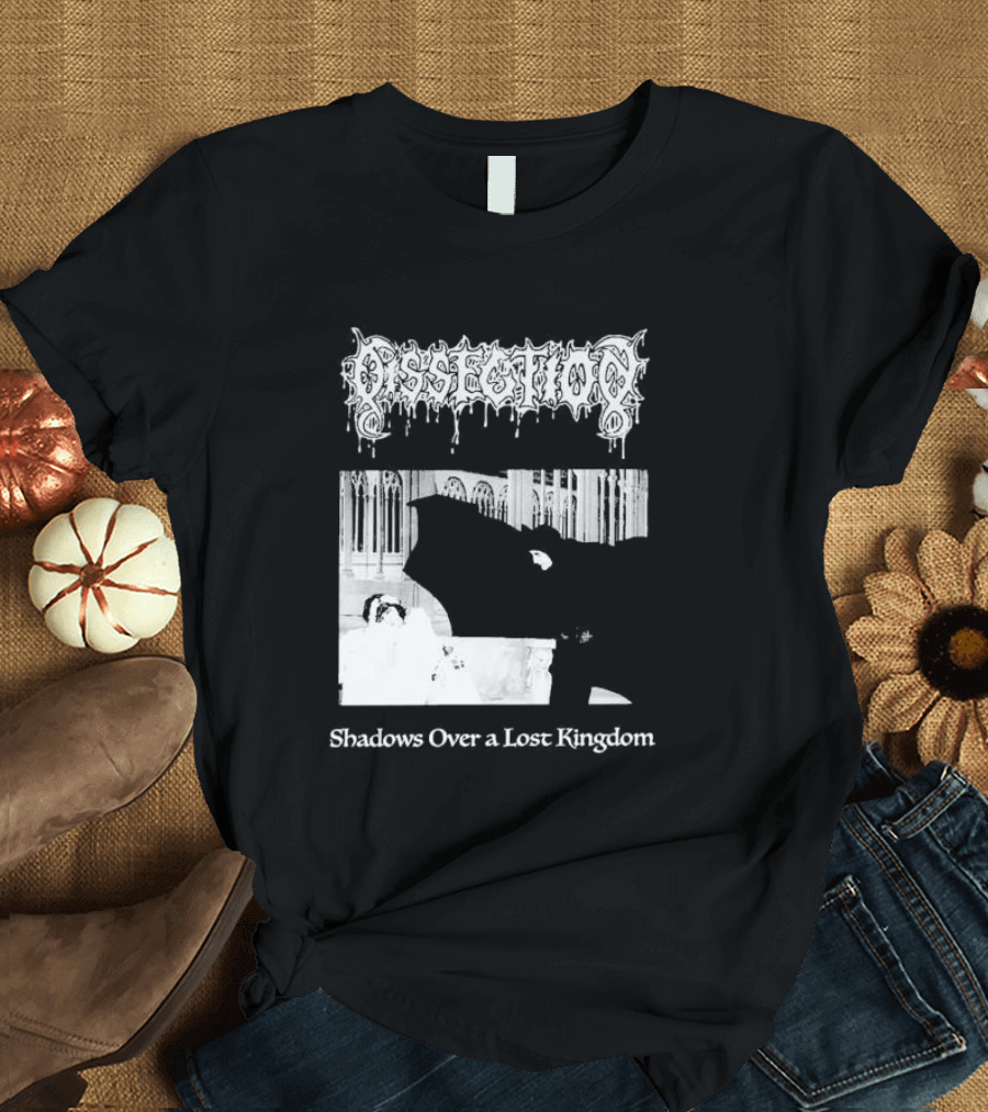 Dissection Shadows Over a Lost Kingdom Gothic Band T-Shirt