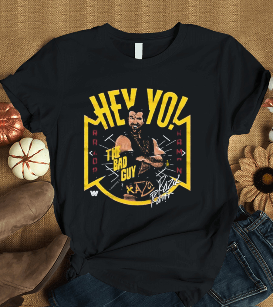 Hey Yo Razor Ramon The Bad Guy Youth 500 Level T-Shirt
