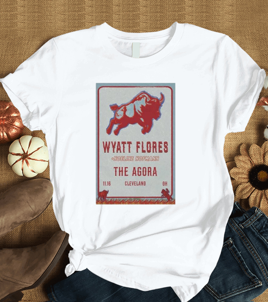 Wyatt Flores Noeline Hofmann The Agora Cleveland OH 11.16 Buffalo Image T-Shirt
