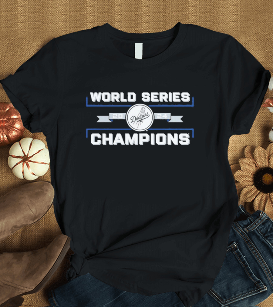 Los Angeles Dodgers 2024 World Series Champions Winners T-Shirt