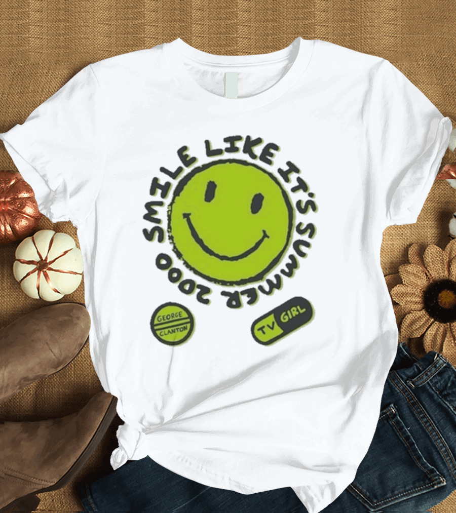 Smile Like It’s Summer 2000 TV Girl George Clanton T-Shirt
