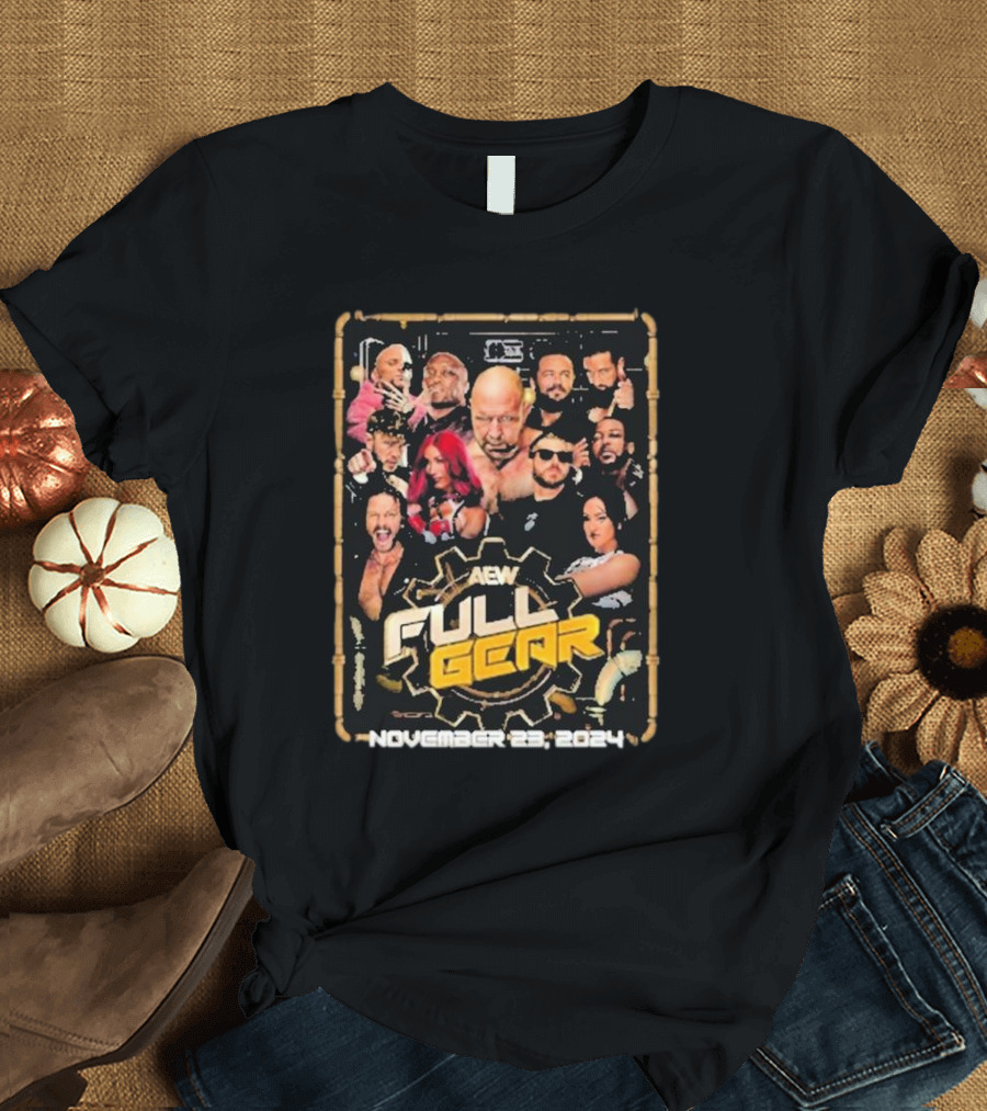 Aew Full Gear November 23 2024 Wrestling Event Showcase T-Shirt