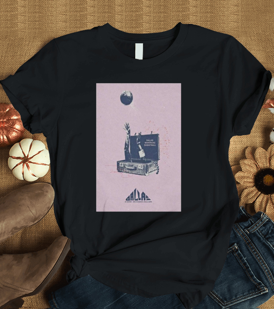 Dallas Mavericks Basketball at Denver Ball Arena Nov 22, 2024 Suitcase T-Shirt