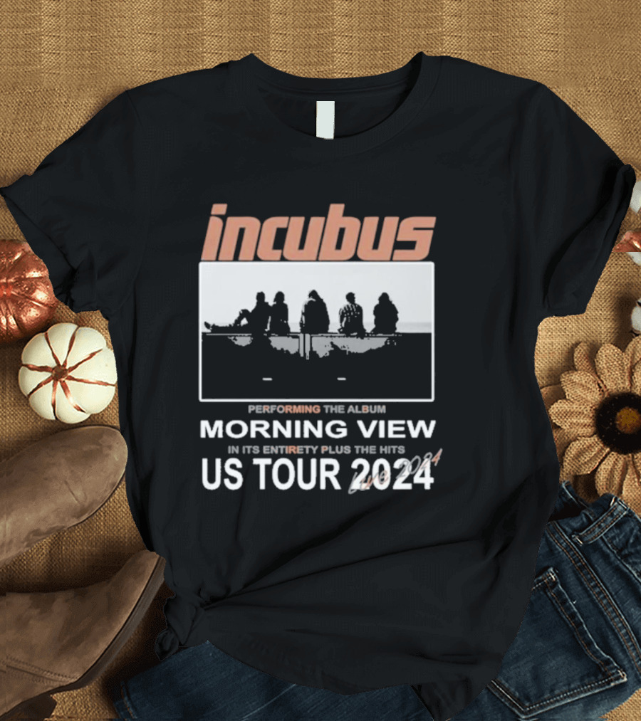 Incubus Performing Morning View Album In Its Entirety Plus the Hits US Tour T-Shirt