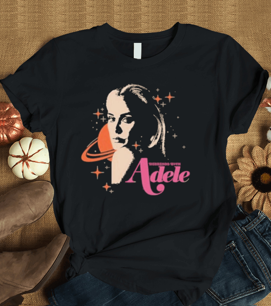 Weekend With Adele 2024 Retro Space T-Shirt