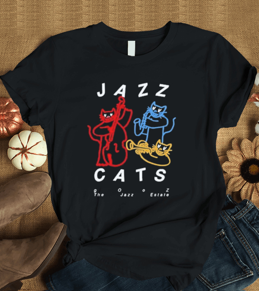 Jazz Cats Gooz The Jazz Estate Trio T-Shirt