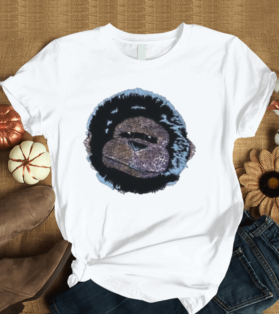 Christmas Dinosaur Jr Gorilla Head T-Shirt