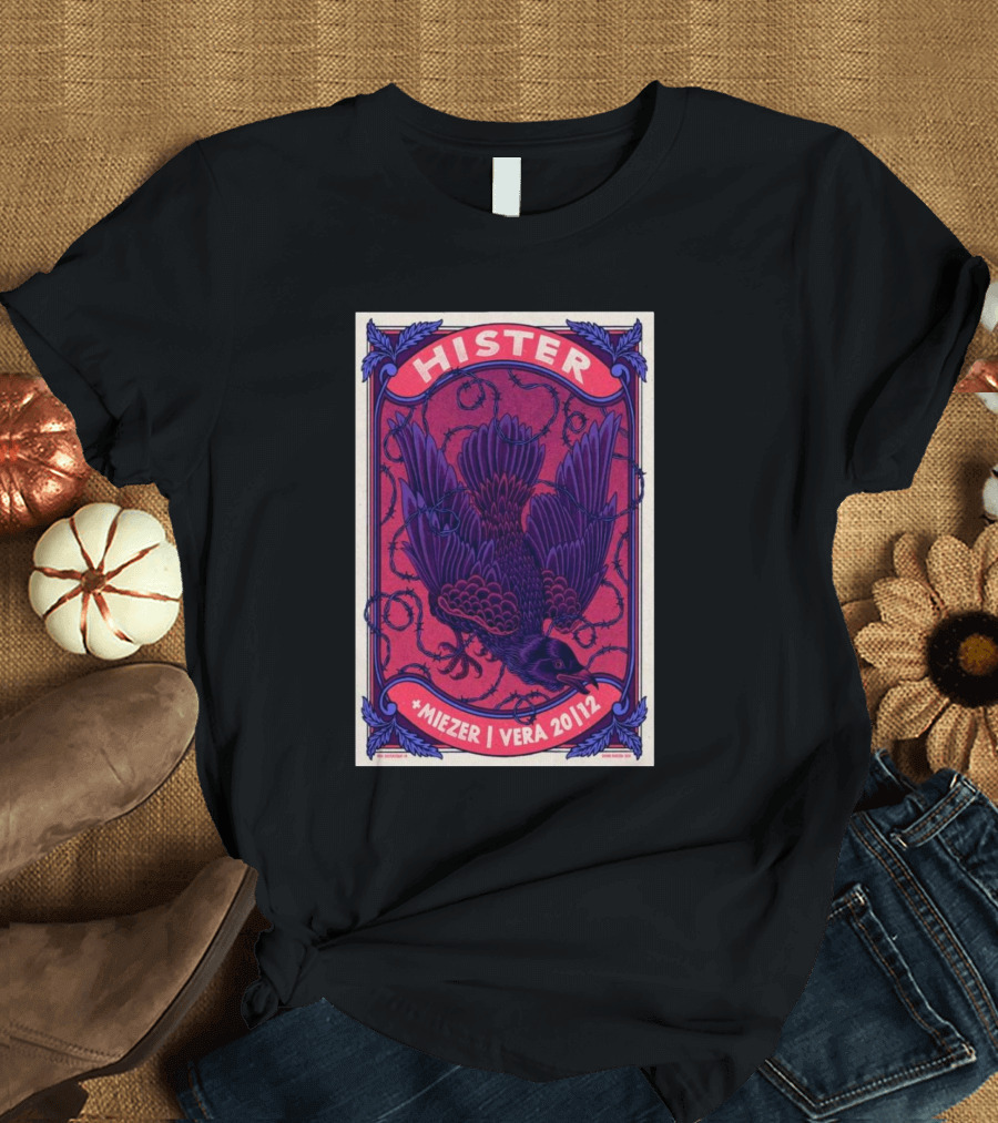 HISTER Miezer Vera Groningen Dec 20 2024 Bird T-Shirt