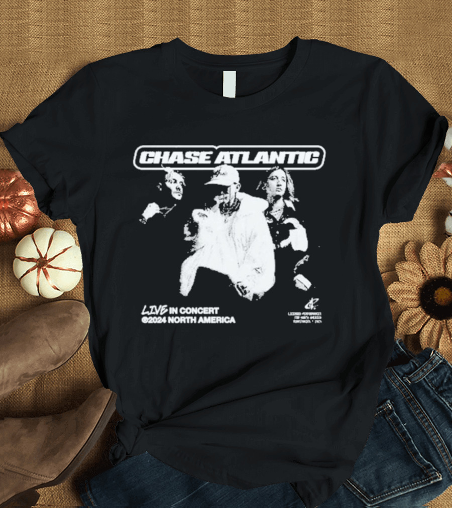 CHASING ATLANTIC LIVE IN CONCERT 2024 NORTH AMERICA TOUR T-Shirt