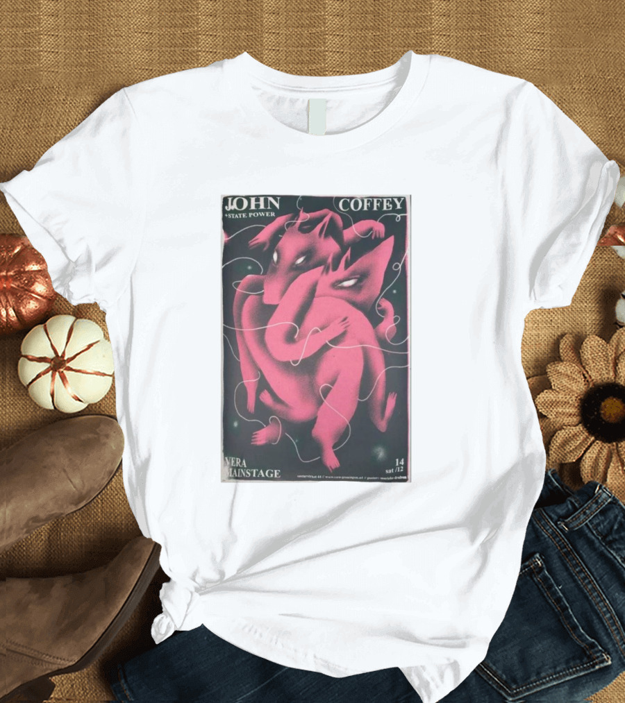 John Coffey and State Power Vera Mainstage Groningen December 14 T-Shirt
