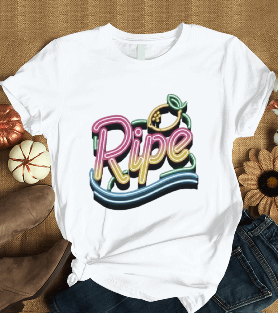 Ripe Neon Ribbed Fruit T-Shirt