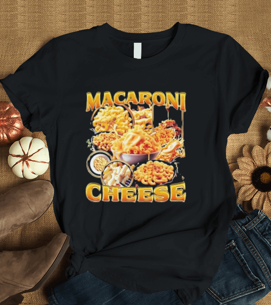 MACARONI CHEESE DELICIOUS VARIETIES IN VIBRANT T-Shirt