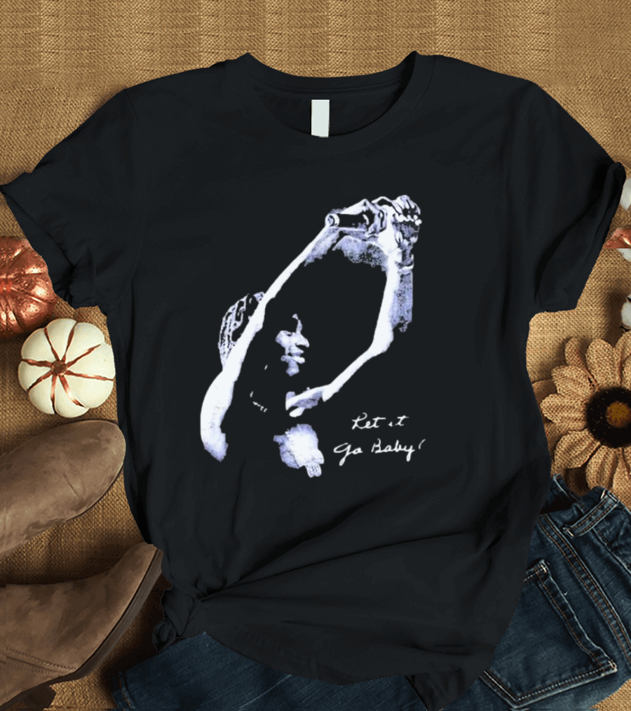 Let It Go Baby Vintage Music Expression T-Shirt