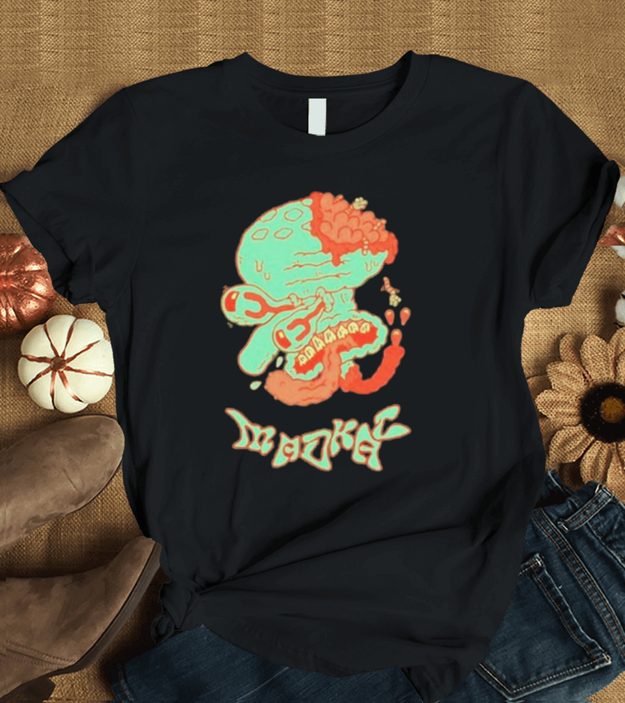 Madkat Ewww Calamardo Surreal Zombie Pop T-Shirt