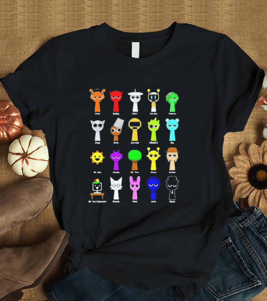 Drew Raddity Chister Furm Furm Mangelo Drag Brad Garrold CHANCE Mr. Sun Chingtra Drew Somner Yoomker Mr. Fun Computer Vexvita Rinks Jumia Black T-Shir