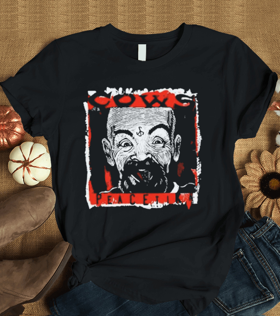 Cows Peacetika Frantic Face T-Shirt