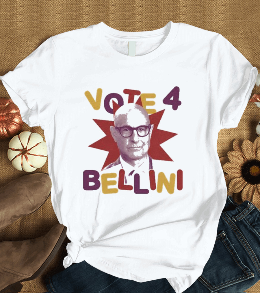 Vote 4 Bellini Don’t Be A Meanie Vote Bellini Starburst Retro T-Shirt