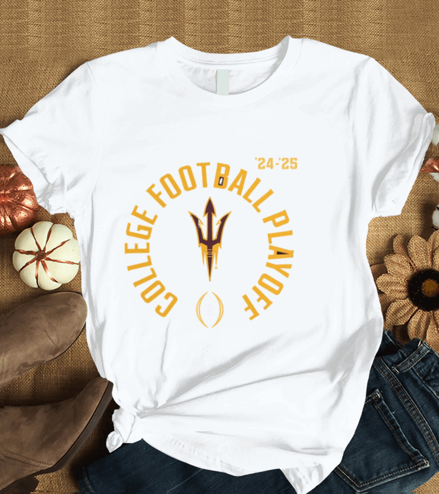 Arizona State Sun Devils 2024-25 College Football Playoff T-Shirt