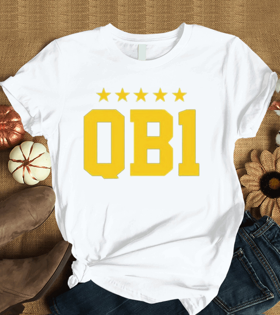 Bryce Underwood QB1 Underwood 19 Five Star Quarterback T-Shirt