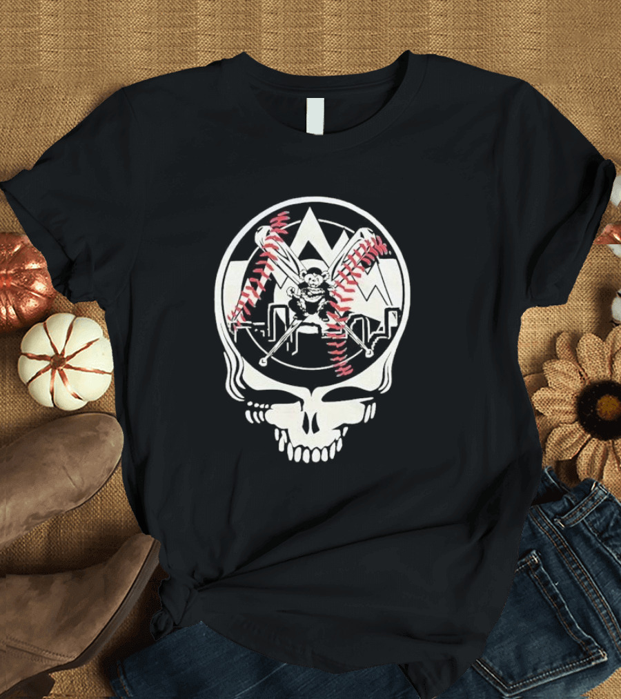 Grateful Dead Steal Your Face Colorado Rockies MLB Collaboration T-Shirt