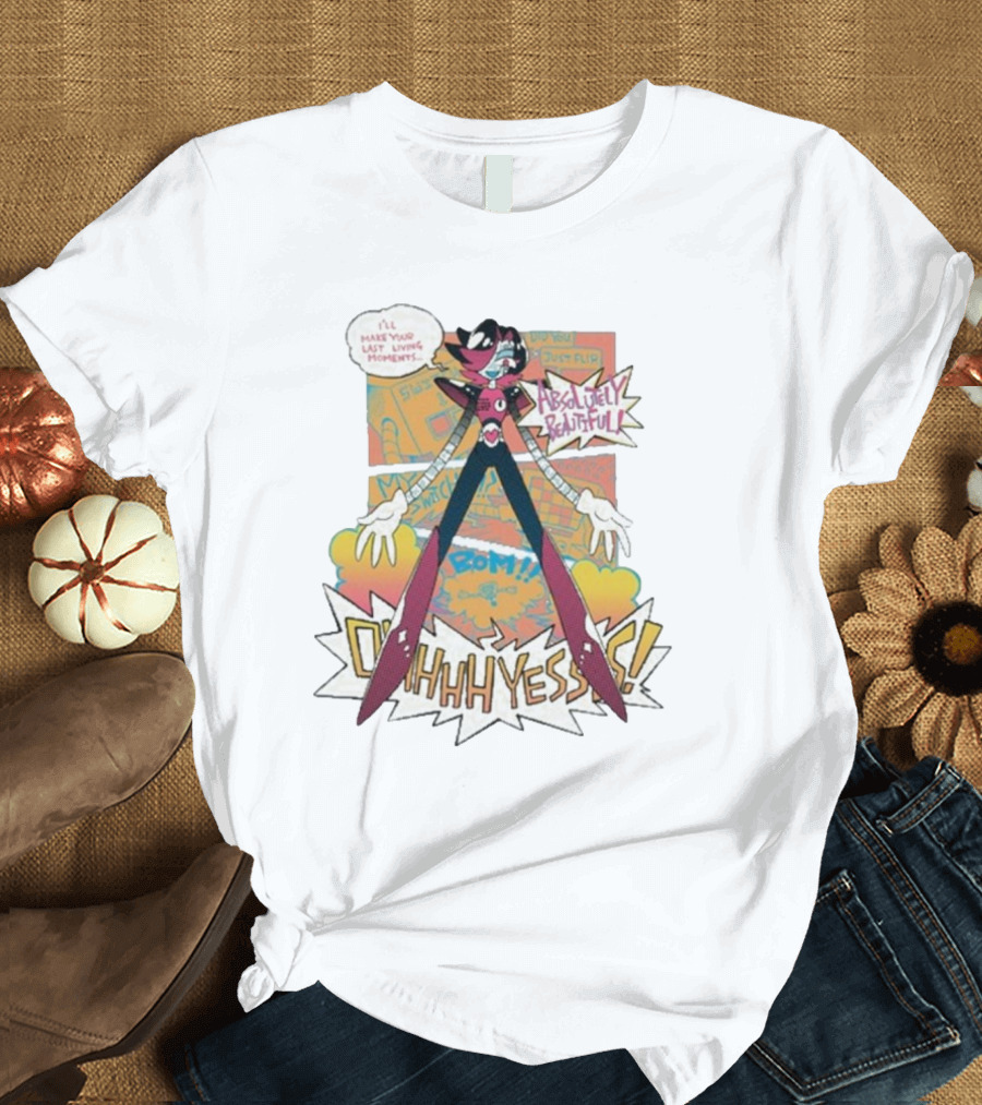 Fangamer Undertale Death By Glamour Absolutely Beautiful OHHHH YESSS Sweet 16 Edition T-Shirt