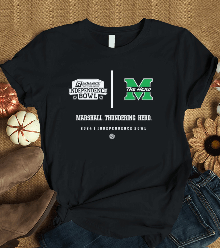 Marshall Thundering Herd 2024 Radiance Technologies Independence Bowl The Herd T-Shirt