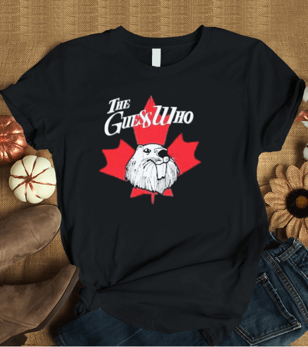 T-Shirt: The Guess Who Merry Christmas Maple Leaf Otter T-Shirt The Guess Who Merry Christmas Maple Leaf Otter T-Shirt