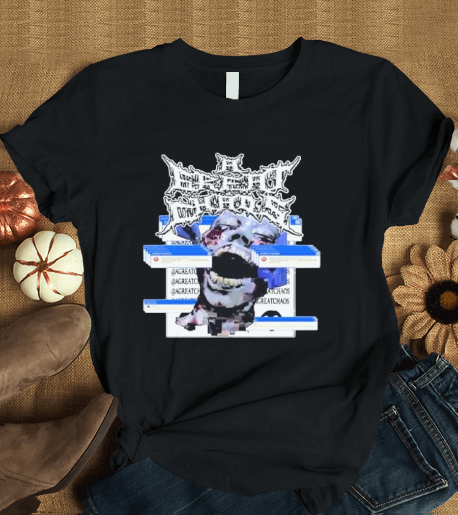 Chaos Error Ken Carson Agreatchaos Distorted Glitch T-Shirt
