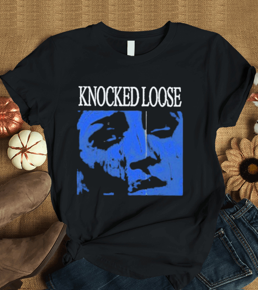 KNOCKED LOOSE Blue Face T-Shirt