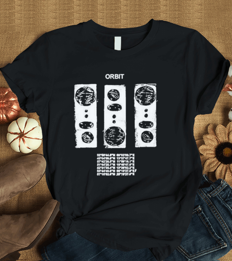 ORBIT Coordinates Abstract T-Shirt