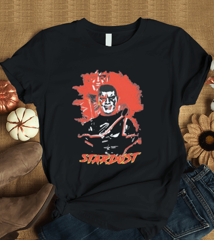 Cody Rhodes Stardust Retro Iconic Face T-Shirt