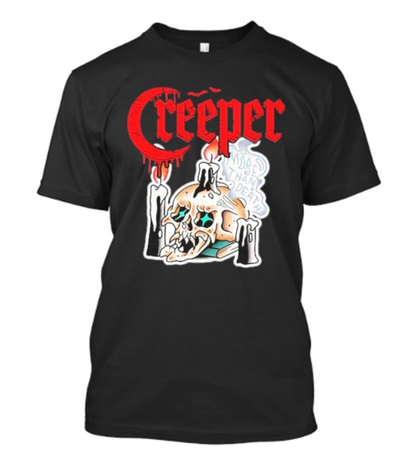 Creeper Skull Candle More Than Death Friday 13th T-Shirt