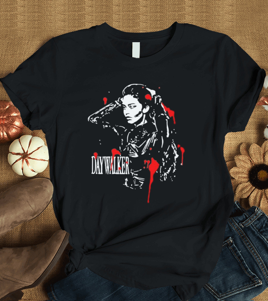 Valkyrae Daywalker Red Blood Splatter T-Shirt